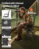 VEVOR Hunting Chair, 360Â° Silent Swivel, Foldable Lightweight Portable Blind Chair, Heavy-Duty Steel Frame Ground Stool Seat, with Armrest