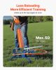 VEVOR Clay Target Thrower, Max 50 Clays Pigeon Thrower