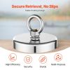 VEVOR Fishing Magnet, 1000 LBS/454 Kg Pulling Force Super Strong Neodymium Fishing Magnet