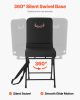VEVOR Hunting Chair, 360Â° Silent Swivel, Foldable Lightweight Portable Blind Chair, Heavy-Duty Steel Frame Ground Stool Seat