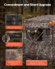 VEVOR Hunting Blind, 4-5 Person See Through Ground Blinds with Carrying Bag, 360 Degree Portable Camouflage Tent