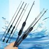 Casting Spinning Fishing Rod 6 Ft UltraLight Carbon Fiber Rod Pole